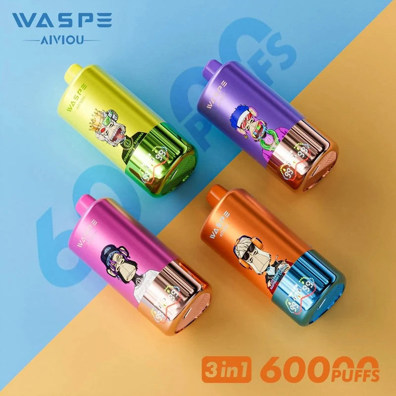 Waspe Aiviou 3in1 60000 Puffs Disposable Vape