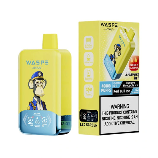 Waspe Aiviou 40000 Puffs Double Flavor Disposable