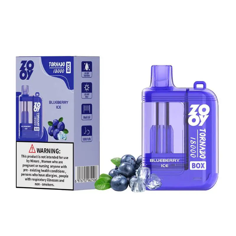 Zooy Tornado 18000 Puffs Disposable Vape