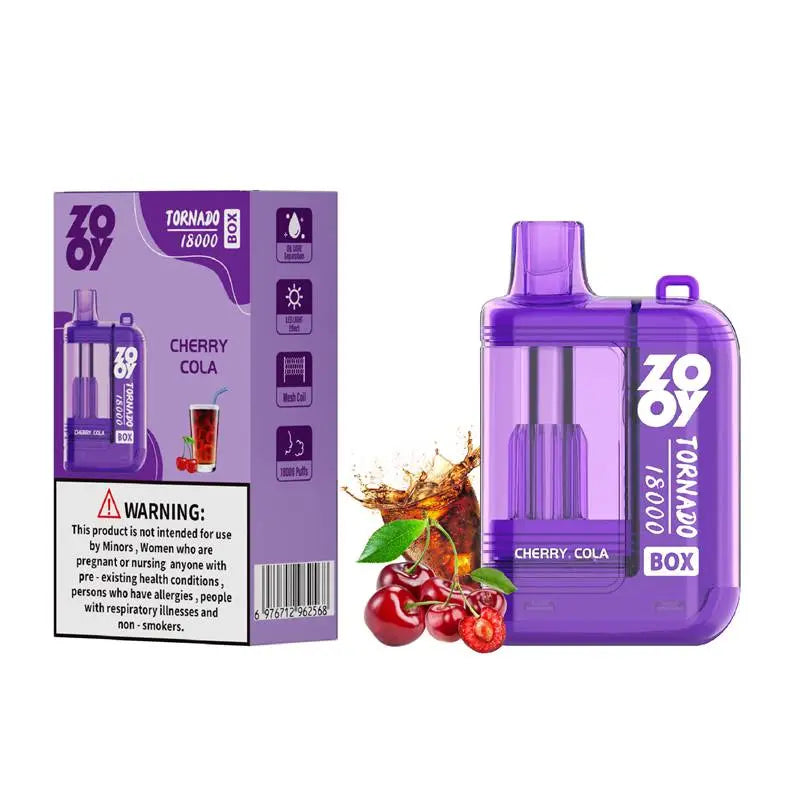 Zooy Tornado 18000 Puffs Disposable Vape