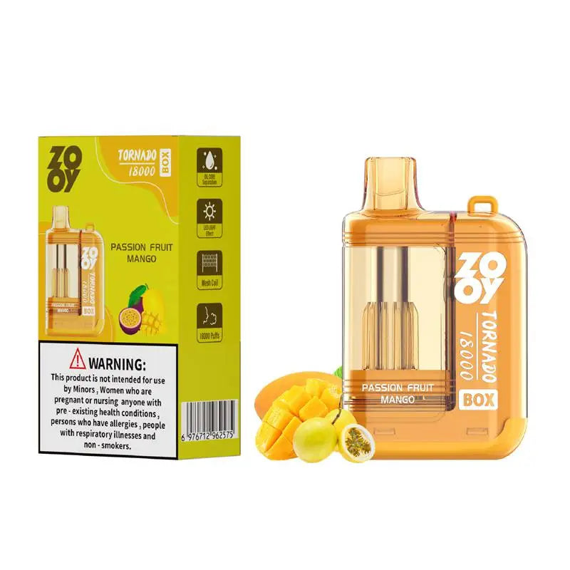 Zooy Tornado 18000 Puffs Disposable Vape